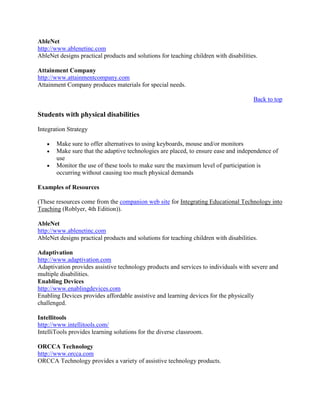 Assistive technology