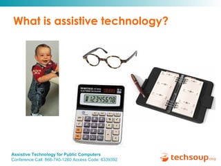 What is assistive technology? 