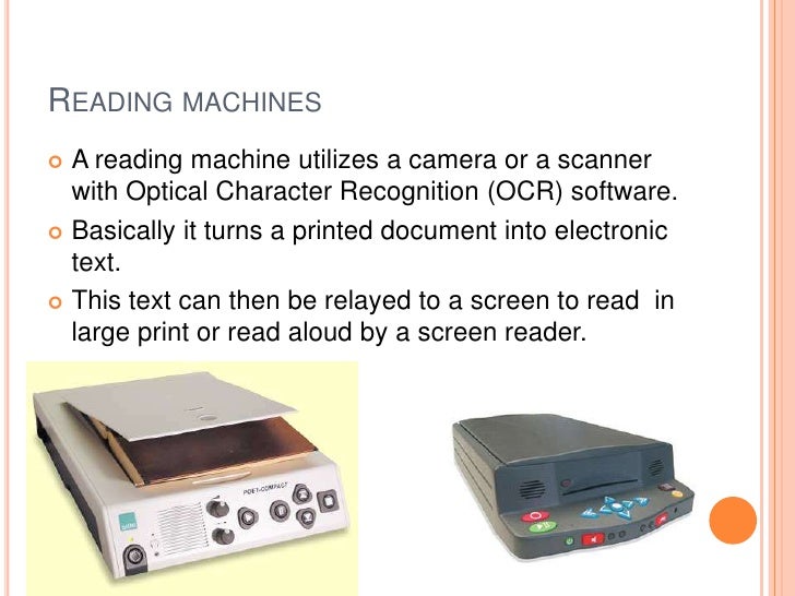 Assistive technology for students with visual impairments