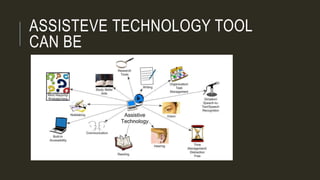 Assistive technology in the classroom | PPTX