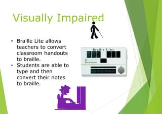 Assistive technology powerpoint | PPTX