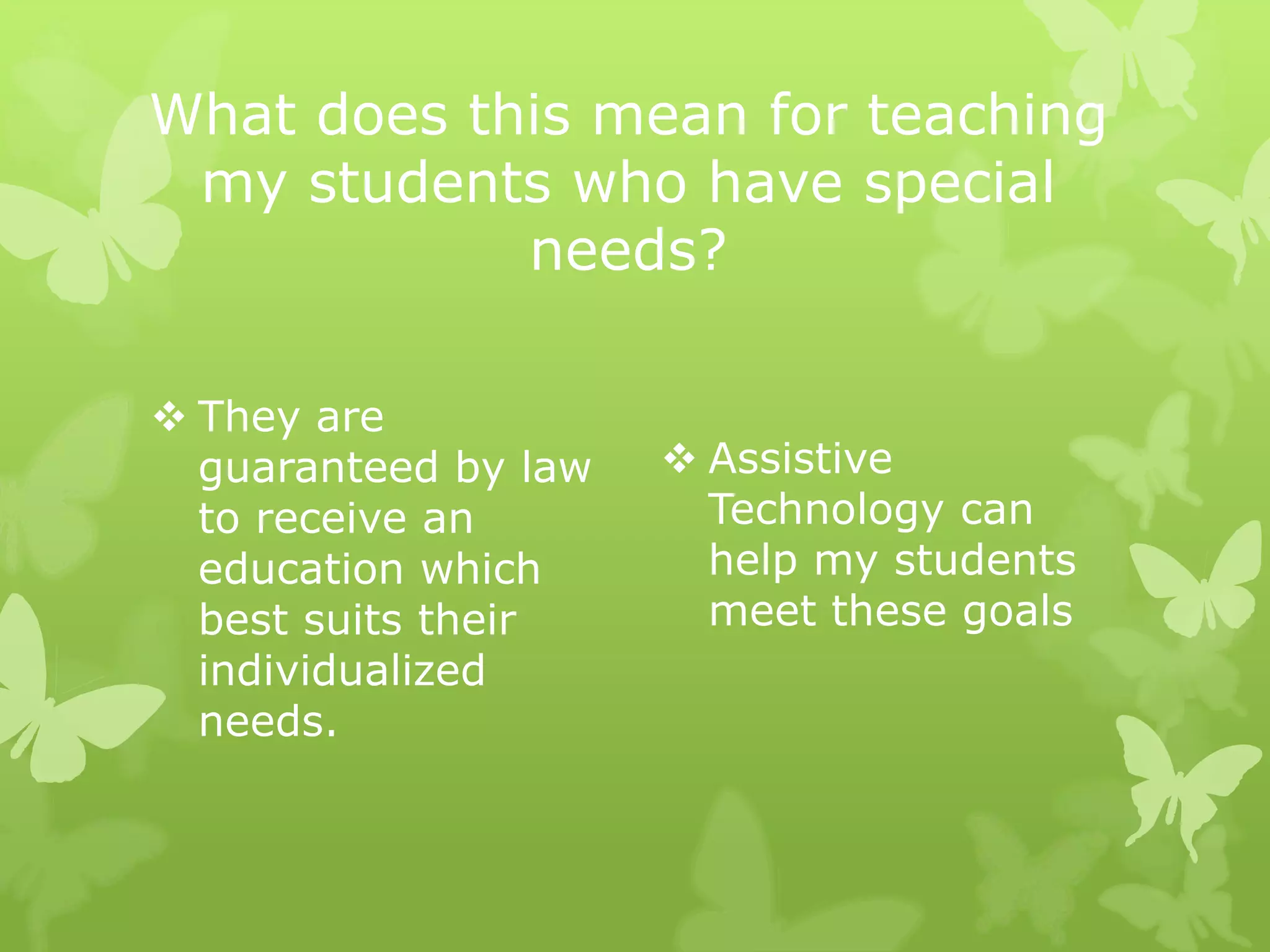 A free and appropriate public education 