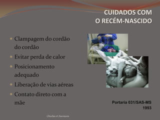 REFERÊNCIASCLÍNICAS  PRINCIPAISChirlei A FerreiraBorda inferior sínfise púbicaPromontório