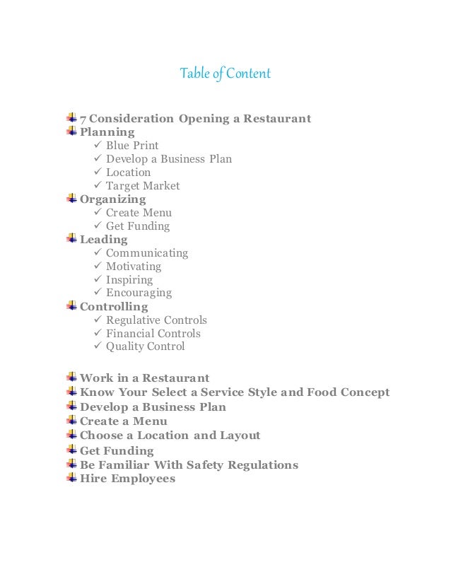assignment on set up a restaurant create restaurant menu