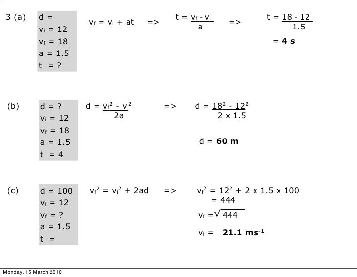 Assnt Answers Linear M