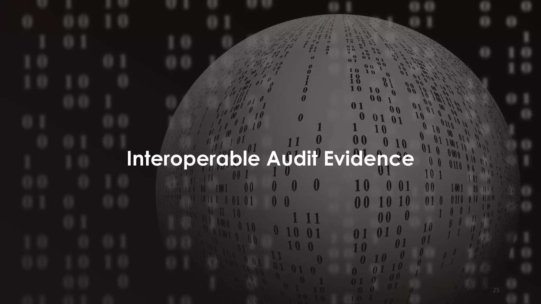 2020 © NextGen ASSOCHAM Two Days Global Virtual Conference : Audit, Risk and Governance -2020 25
Interoperable Audit Evidence
 