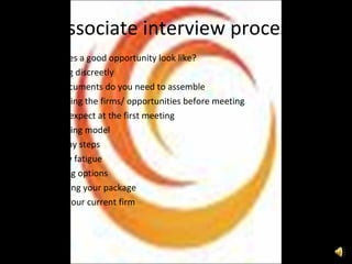 Associate Interview Prep