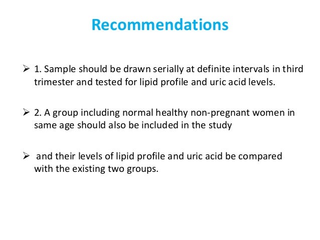 What are normal lipid profile levels?