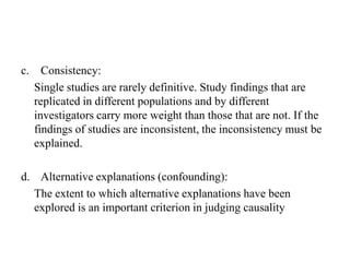 Association and causation | PPTX