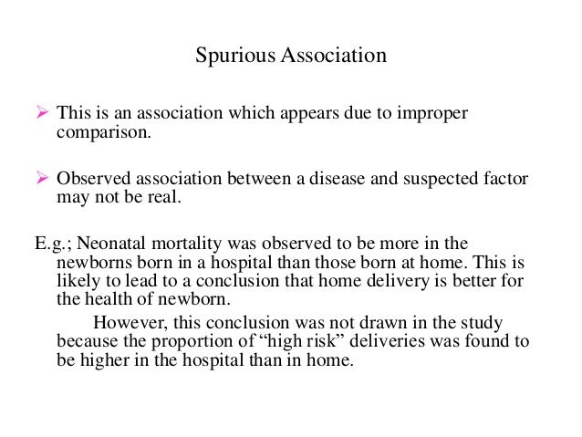 what is the association causation fallacy