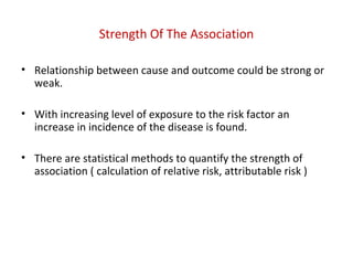 Association and causation | PPT