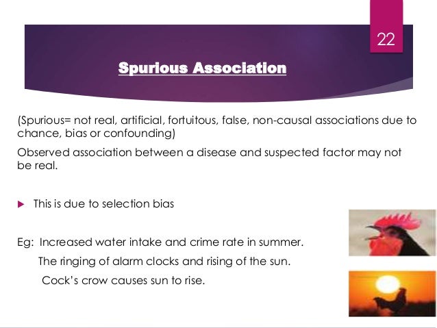 no causal association means