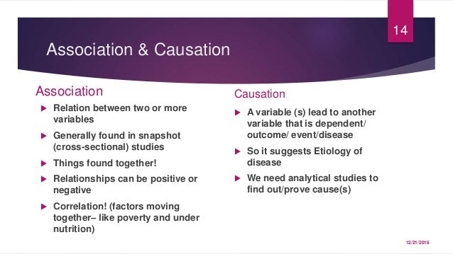 difference between association and causation ppt