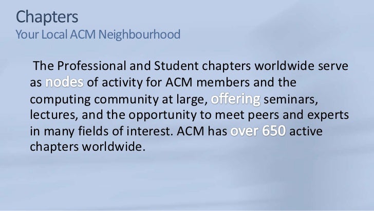 Association for computing machinery