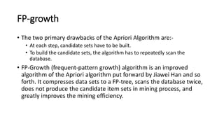 Association rule mining | PPTX