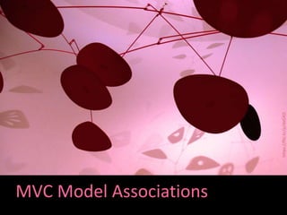 MVC Model Associations
https://flic.kr/p/dxGXD
 