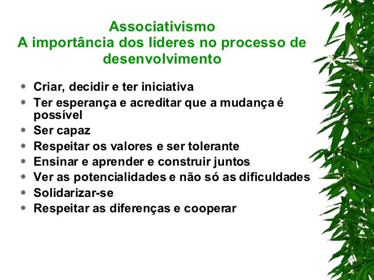 Associativismo