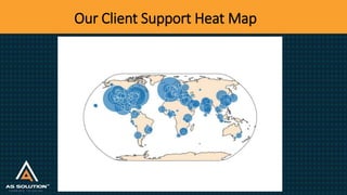 Our Client Support Heat Map
 