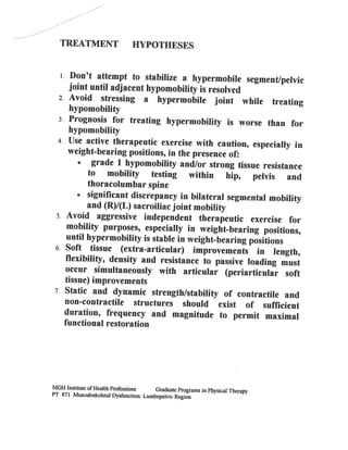 Assorted handouts #2