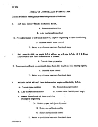 Assorted handouts #2