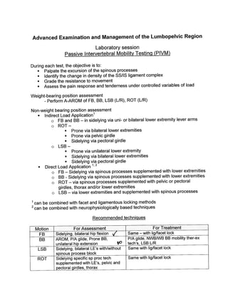 Assorted handouts #2