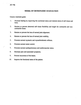 Assorted handouts #2