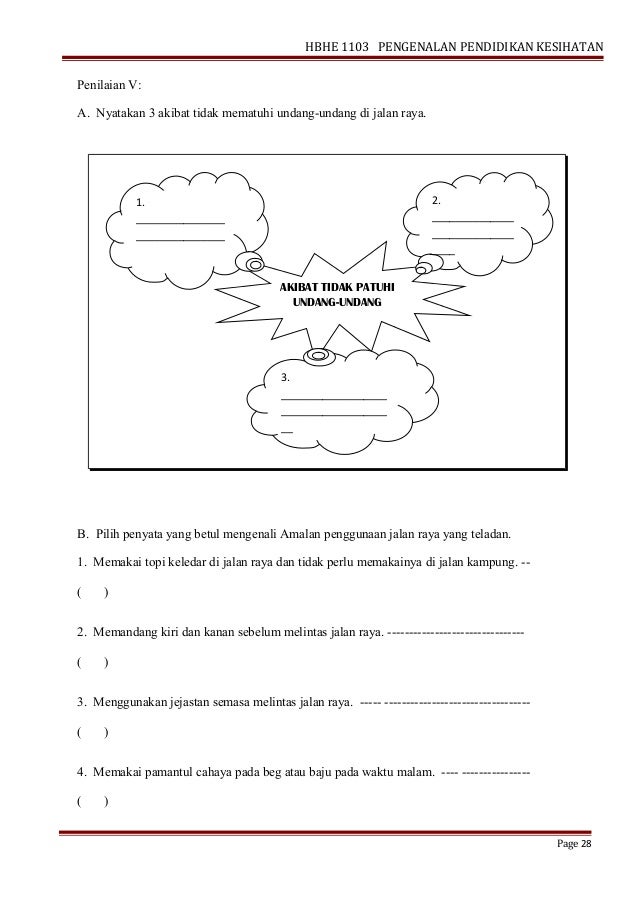 Pendidikan kesihatan buku panduan
