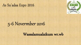 As su'adaa expo 2016