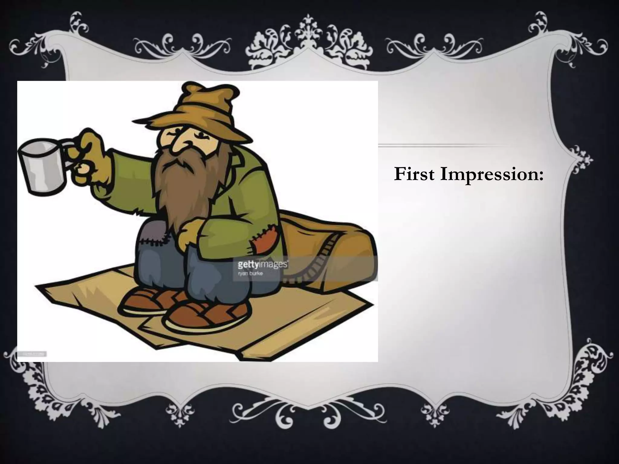 First Impression:
 
