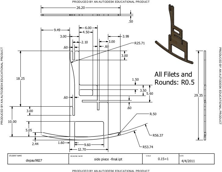 Rocking Chair Drawings
