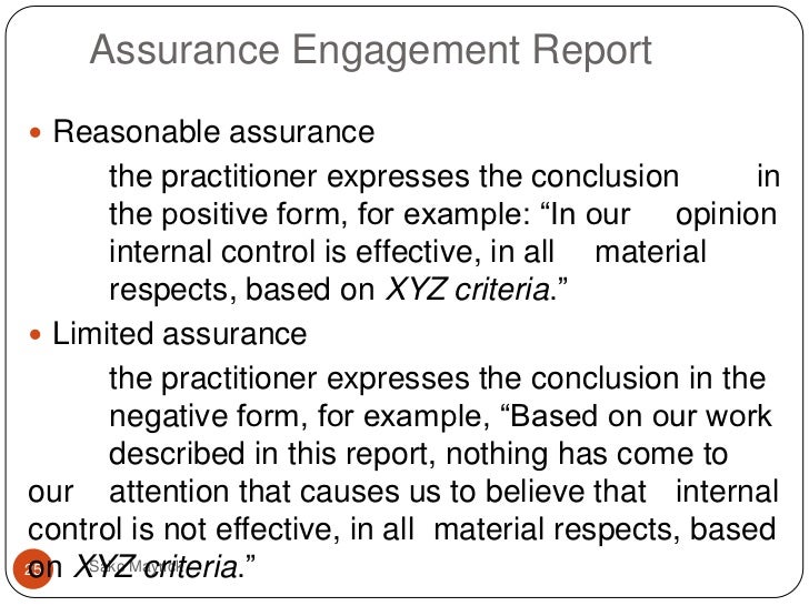 Assurance Engagement And Prospective Financial Information 2