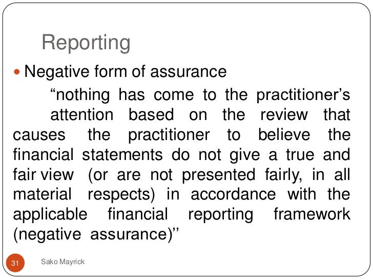 Assurance Engagement And Prospective Financial Information 2