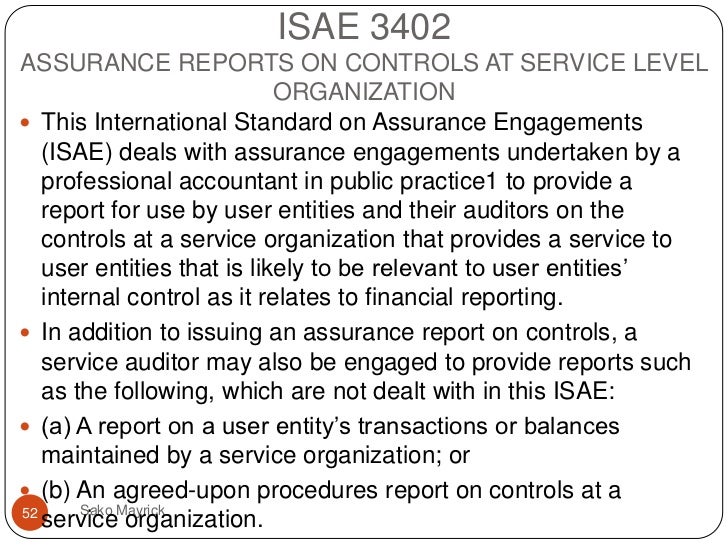 Assurance Engagement And Prospective Financial Information 2
