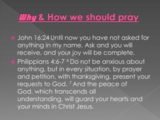 Assurance of answered prayer v1