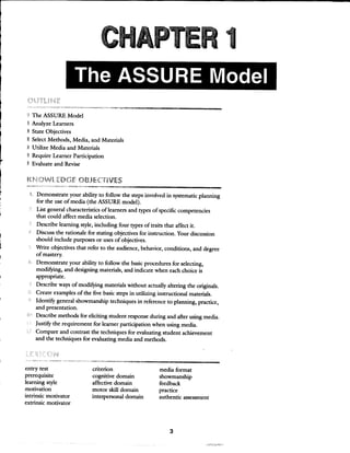 The Assure Model