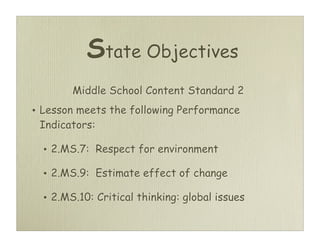 Assure Lesson Plan 6th Grade Science