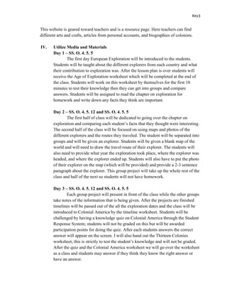 State Objectives  http://wveis.k12.wv.us/Teach21/public/cso/cso.cfm