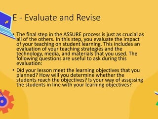 ASSURE Model-WPS Office.pptx