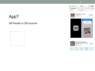 1
QR Reader or QR Scanner
PPT
 