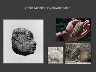 Kushite Language Assyrians & their horses (10.8.11) | PPTX