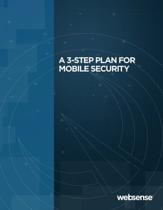 A 3-STEP PLAN FOR
MOBILE SECURITY
 