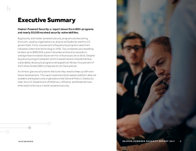 2017 Hacker-powered Security Report Free Download 2017 Hacker-powered Security Report Free Download