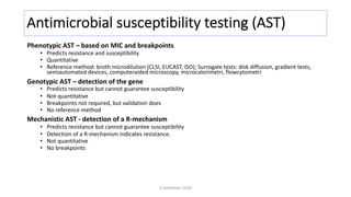 Diffusion Ast Antimicrobial susceptibility testing | PDF