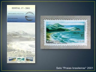 Selo "Praias brasileiras" 2001
 