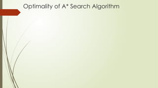 Optimality of A* Search Algorithm
 