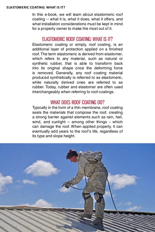 elastomeric coating