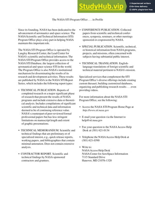 A Status of NASA Rotorcraft Research.pdf