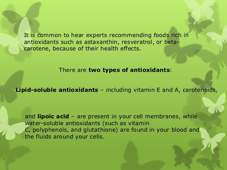 Astaxanthin The Best Sources of Antioxidants