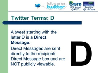 What exactly is Twitter?Social MediaWebpageYES!Messaging ServiceSocial NetworkTweetMicro-Blog