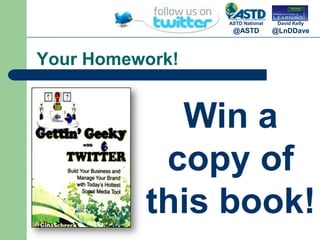 Twitter Terms: @The Commercial At (or just At) symbol (@) is used to indicate a Twitter User Name.@Tweets that include a user name preceded by the @ symbol will be visible on that user’s home page even if they do not follow you.